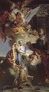 Giovanni Battista Tiepolo Our Lady of the education painting
